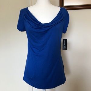inc (International Concepts Petite) Indigo Blouse